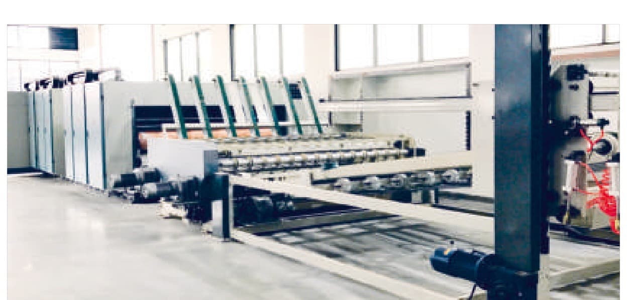 Rotary Die Cutting, Slotting & Stripping Machine