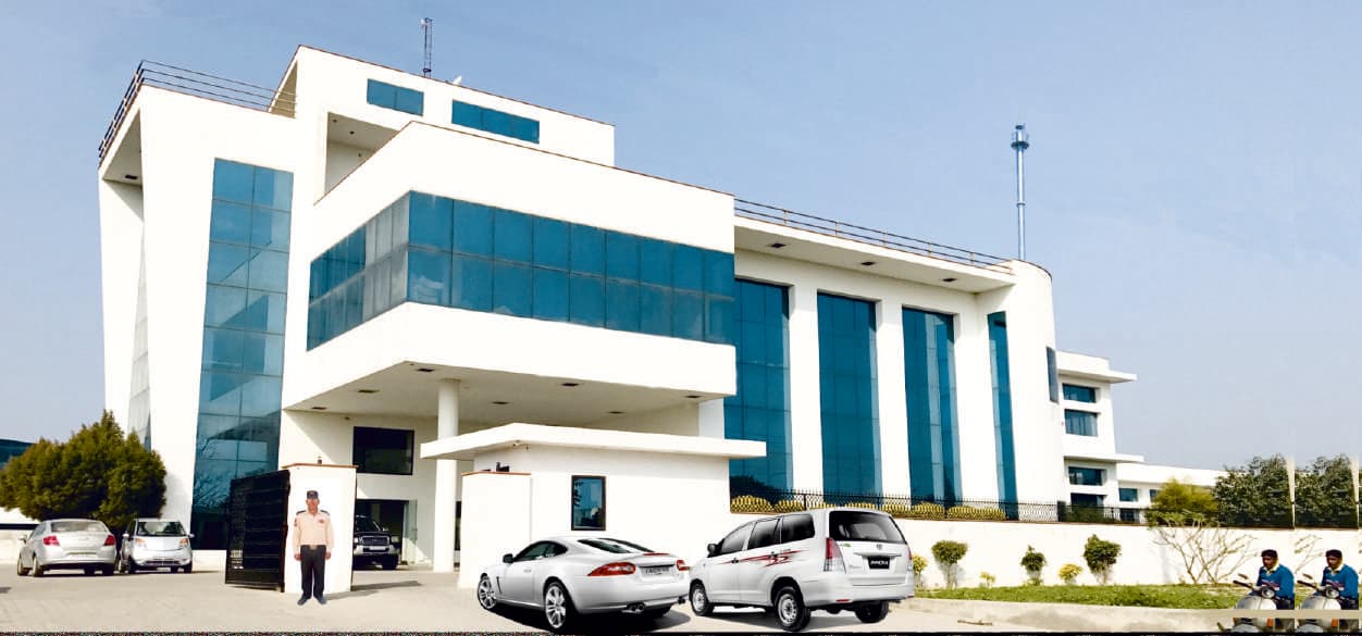 Sampuran Packaging plant exterior and corporate office in Ambala